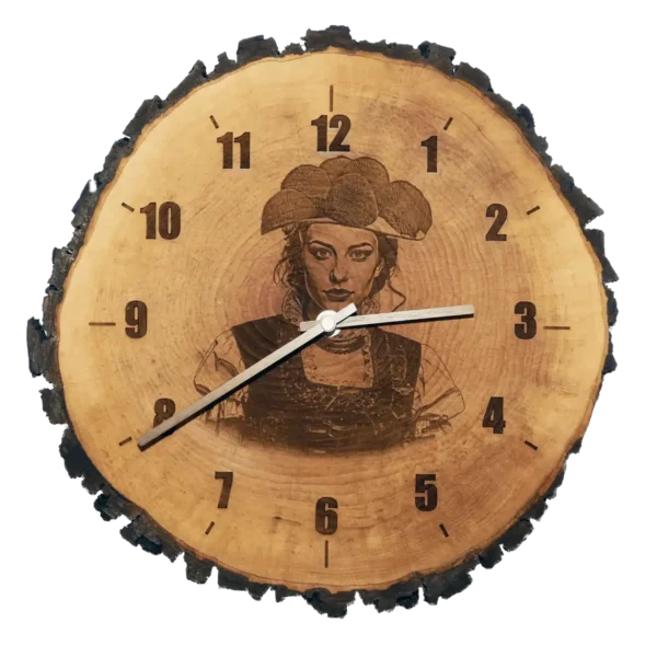 Baumscheibenuhr Schwarzwald
