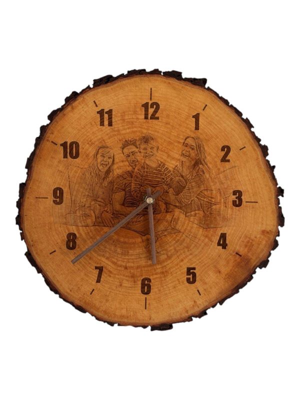 Uhr mit Fotogravur / Foto